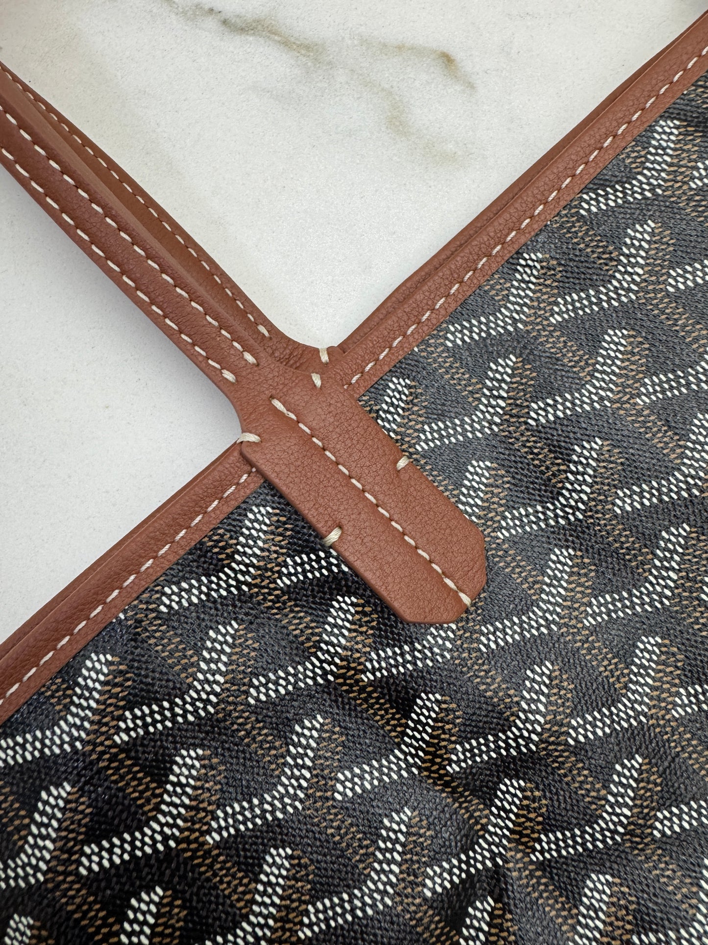 GOYARD St Louis Tote Bag 焦糖棕 GM