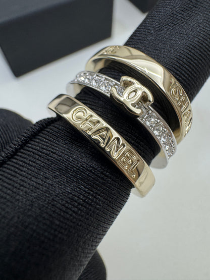 CHANEL 26P 三件套戒指