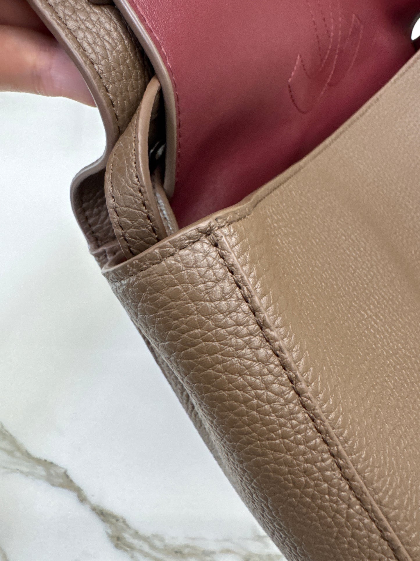 CHANEL Maxi Flap Small 32cm 大象灰/ 深卡其色 Dark Khaki