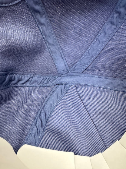 MIU MIU 後抽繩鴨舌帽 深藍