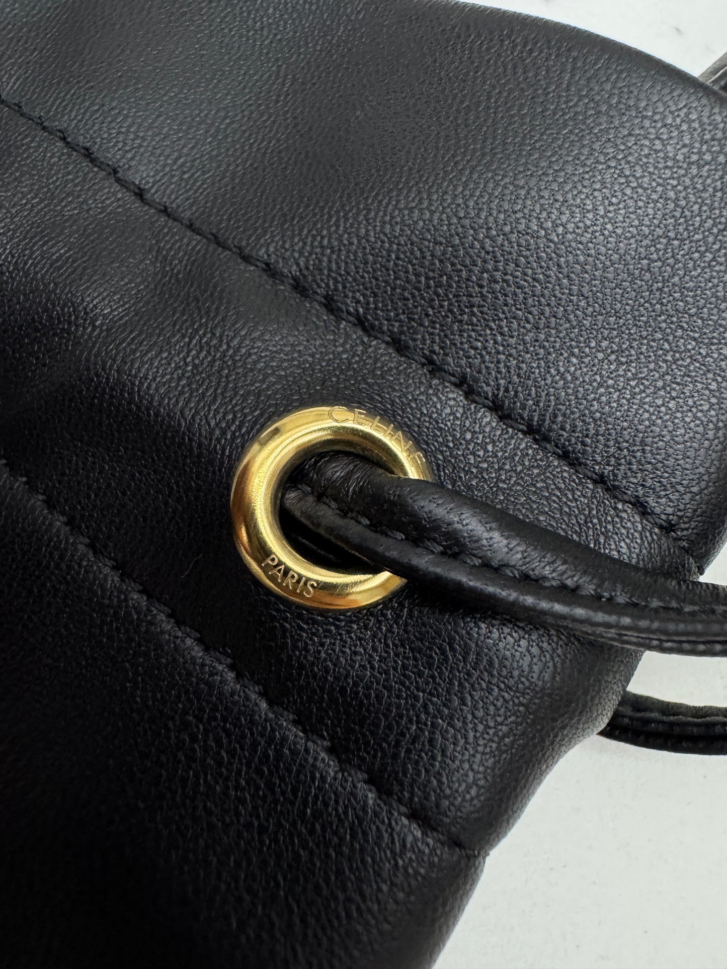 CELINE Crystal Pouch 黑色