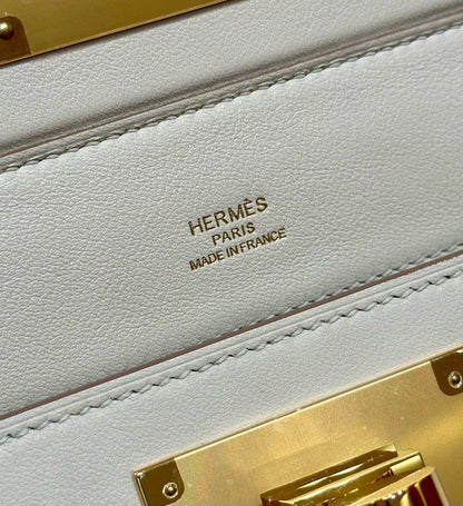 HERMES 2424 冰川白金扣 evercolor