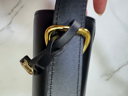 DELVAUX Lingot Shinny Calfskin