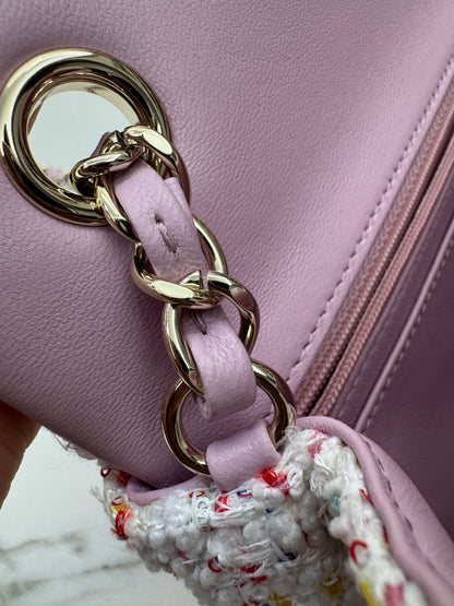 CHANEL 25P Mini CF20 毛呢 Tweed