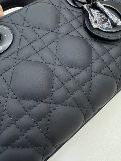 DIOR D-joy Small Matte Black