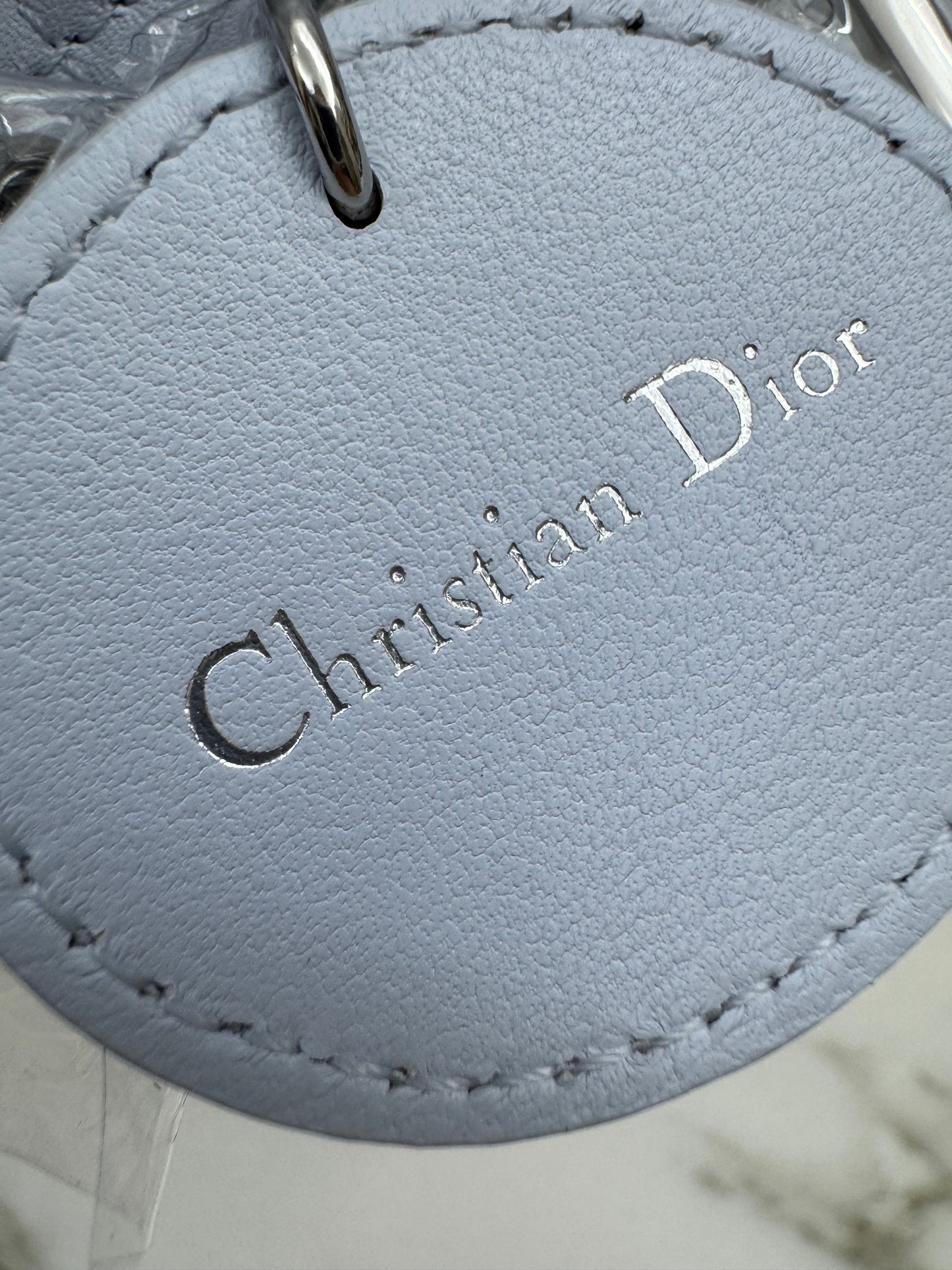 DIOR Mini Lady Dior Shirt Blue