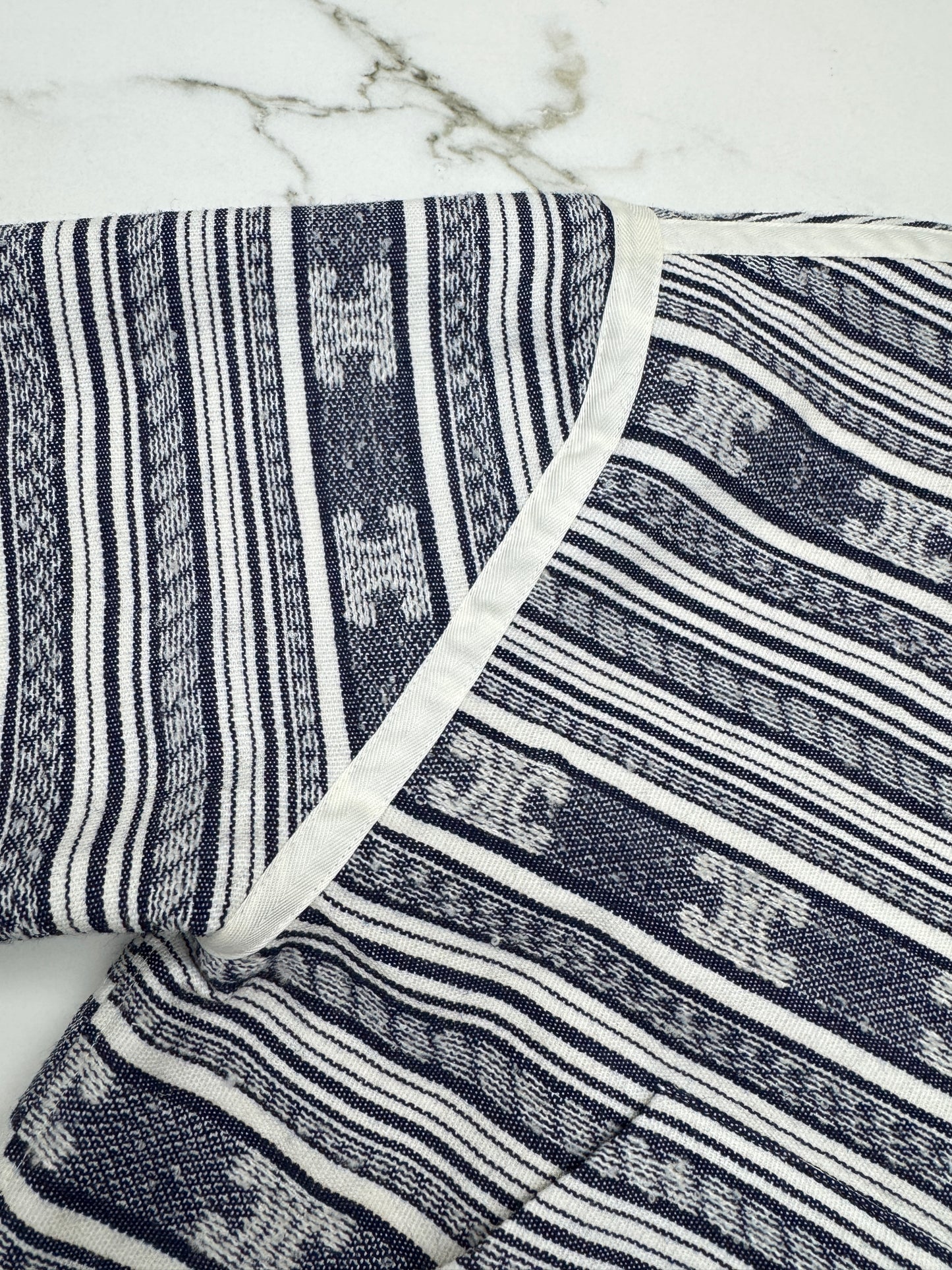 CElLINE 凱旋門Logo橫紋外套