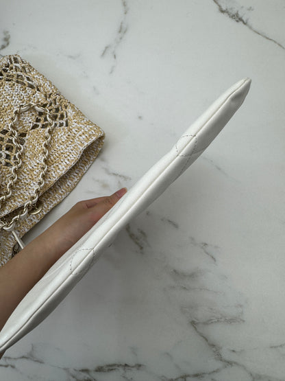 CHANEL 24M Coco Beach 草編沙灘包 Large