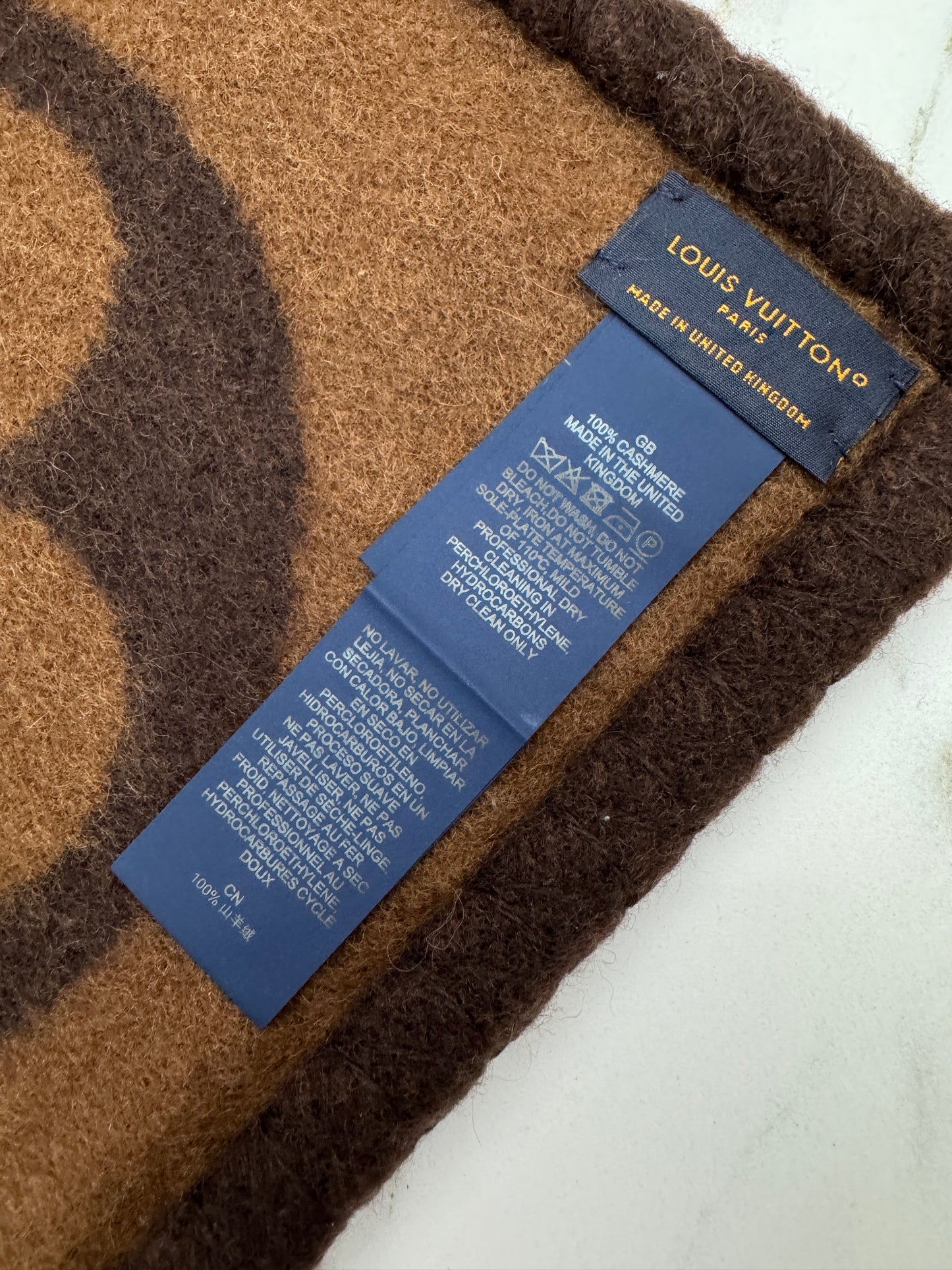 LV Sweet Dreams Scarf M77379 Marron