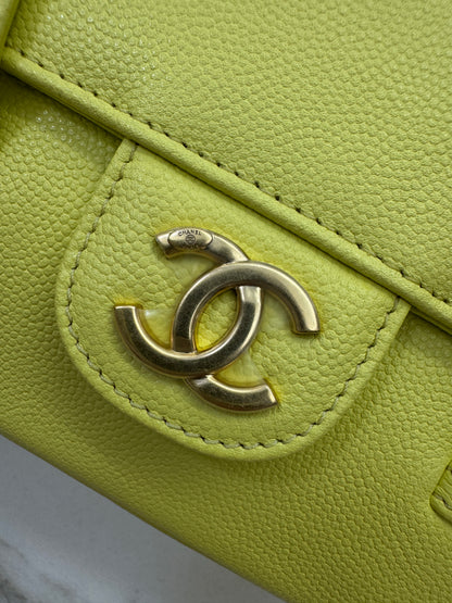 CHANEL Mini Preppy Coco 黃色