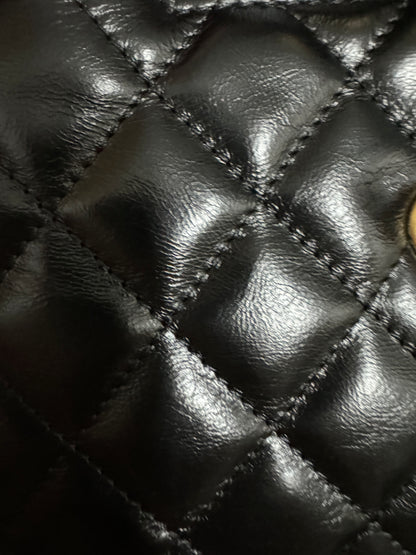 CHANEL 23K Kelly Nano Black