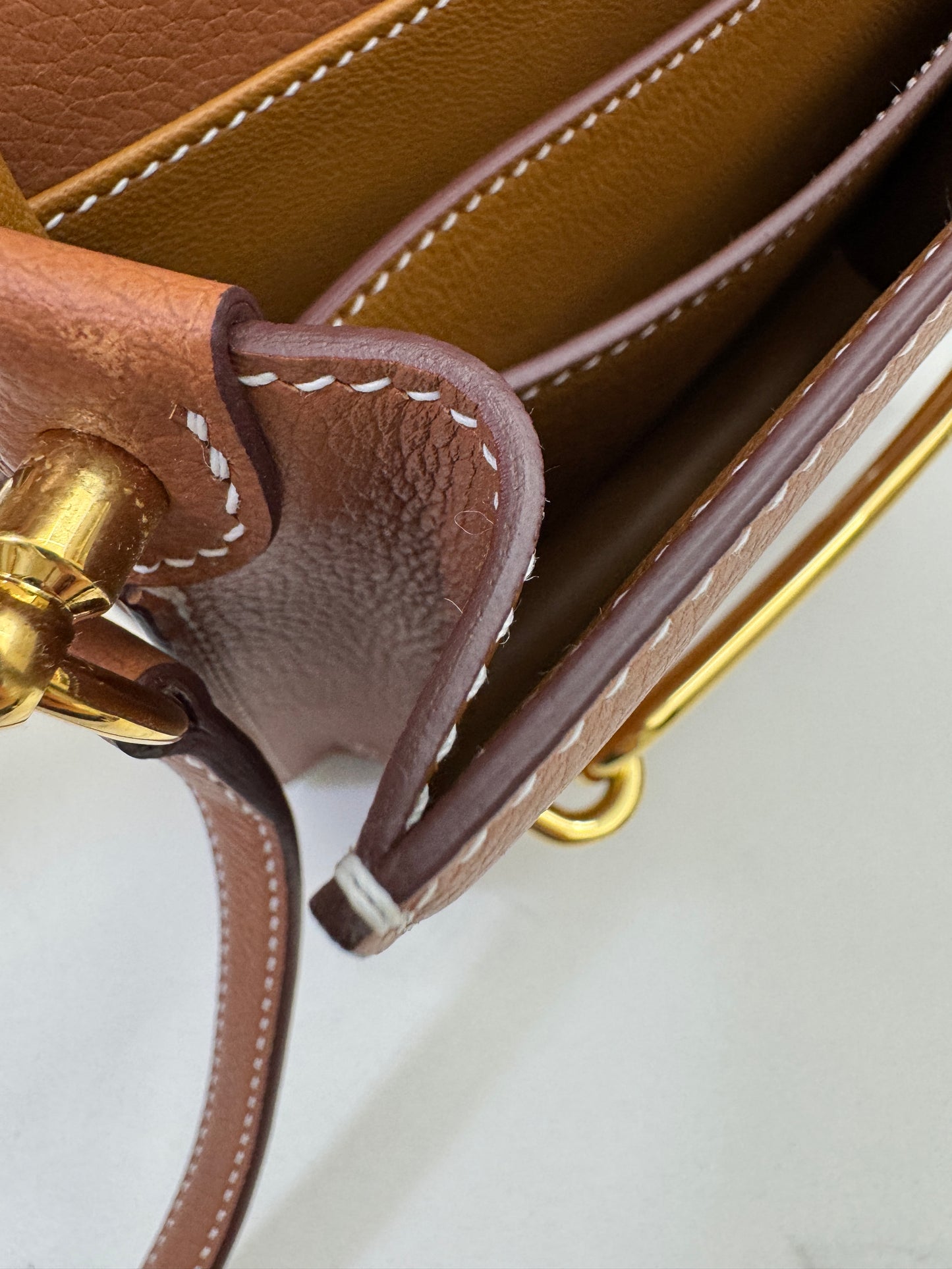 HERMES Mini Roulis Gold Evercolor GHW