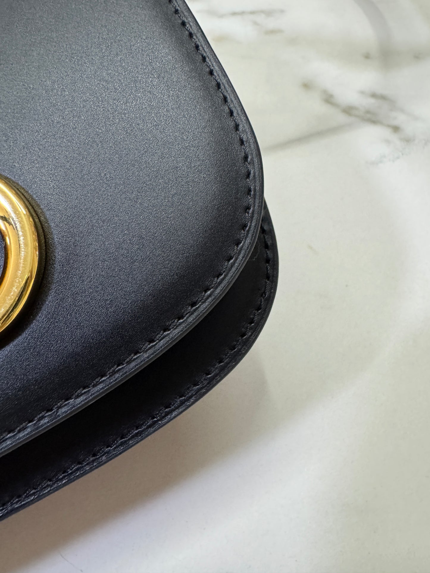 DELVAUX Lingot Shinny Calfskin