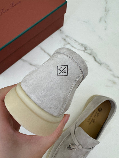 LORO PIANA Summer Walk Loafer 珍珠灰
