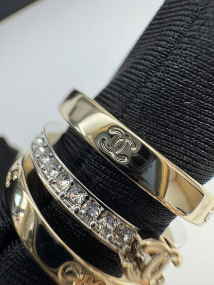 CHANEL 26P 三件套戒指