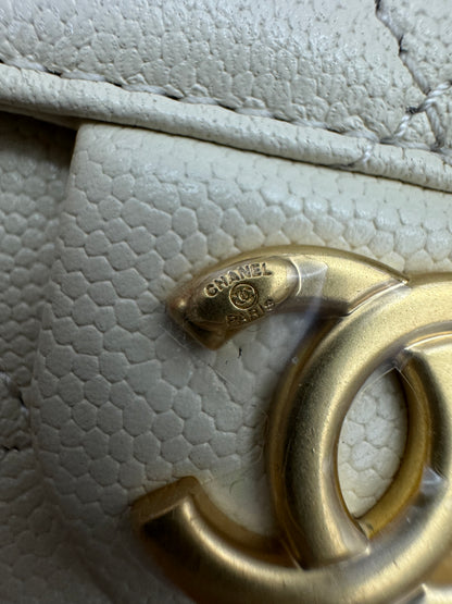 CHANEL Mini 25Bag 米色