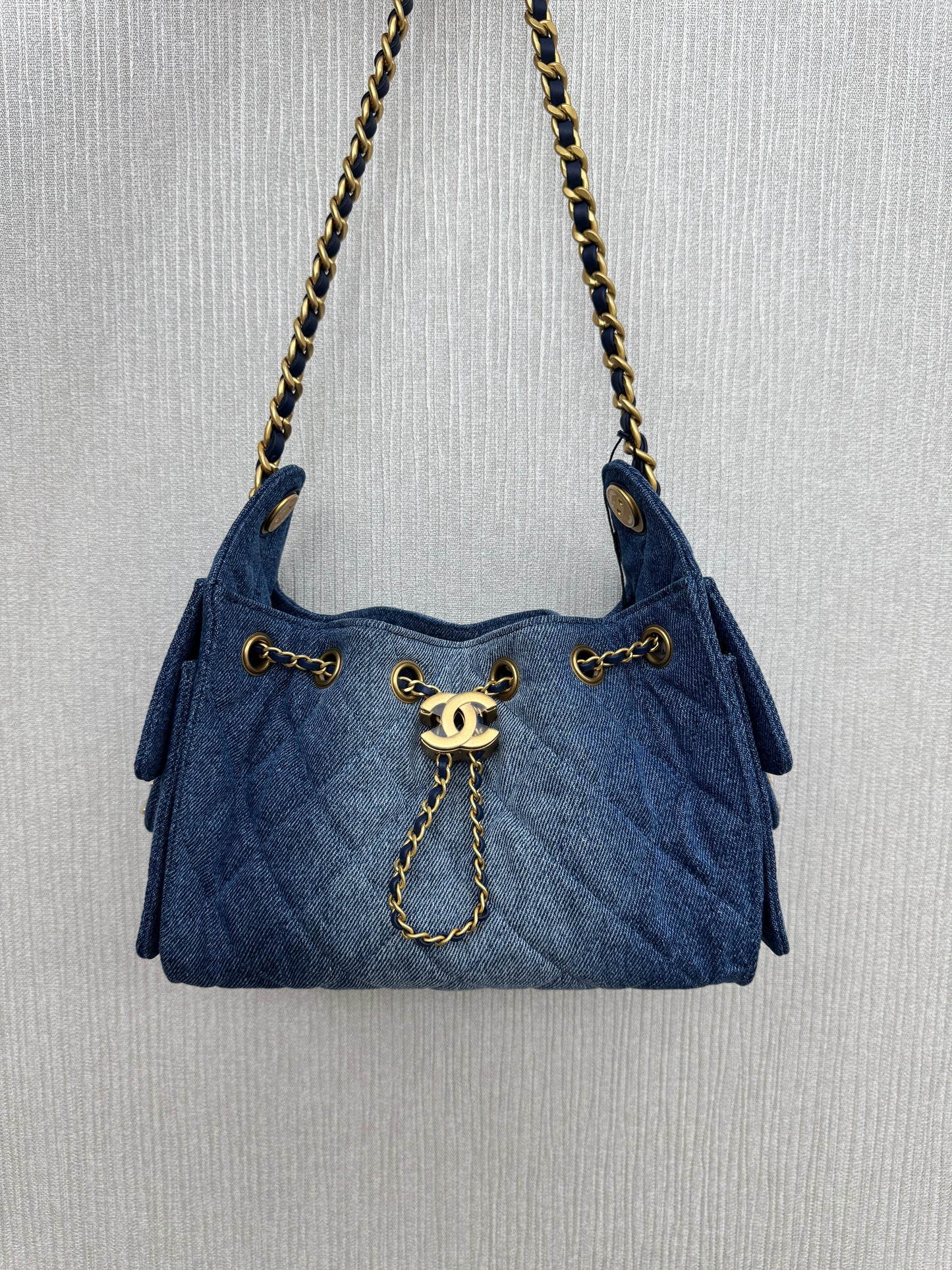 CHANEL Mini 25 Bag 藍牛仔