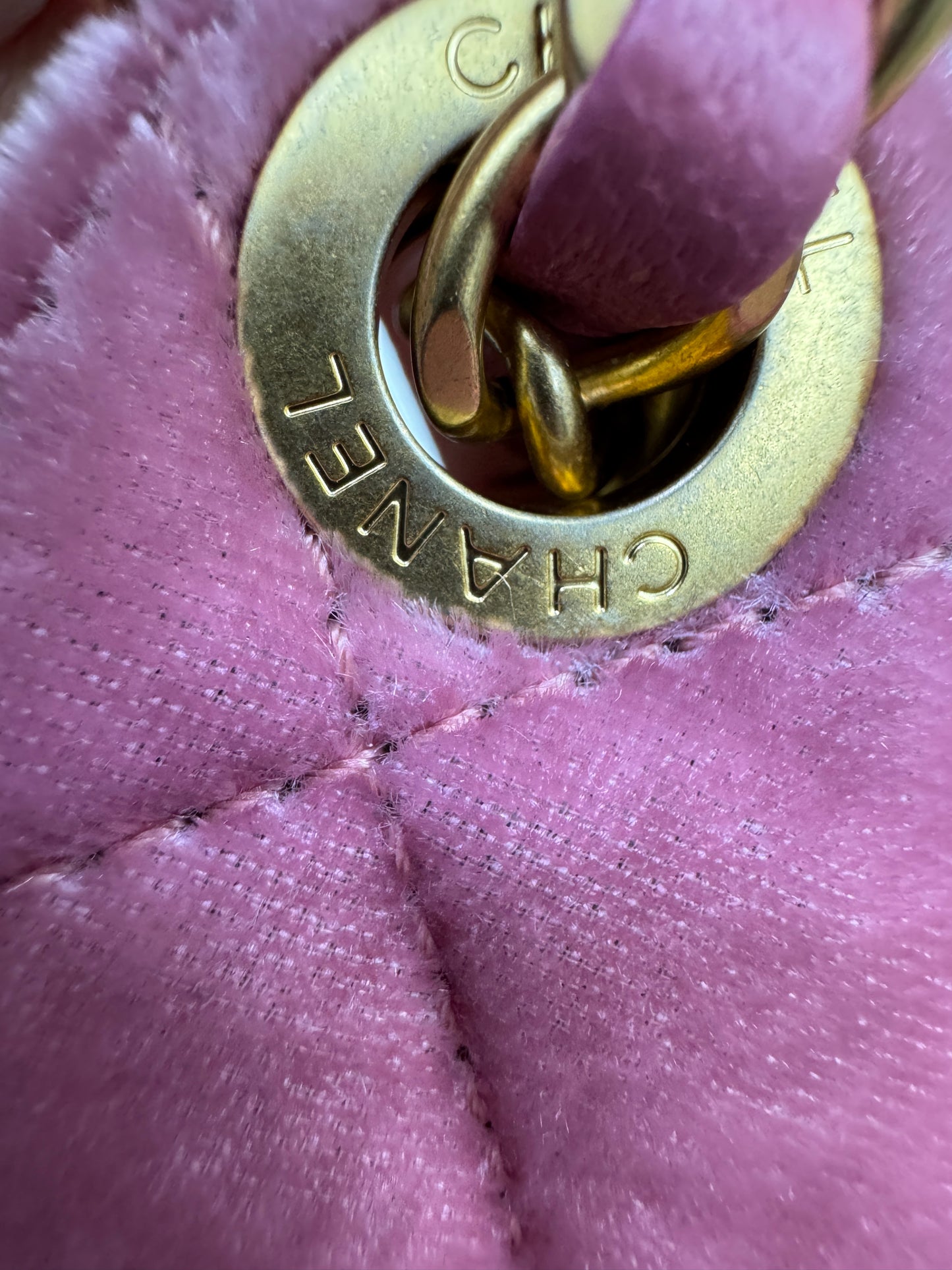 CHANEL 天貓精靈 乾燥玫瑰粉絲絨