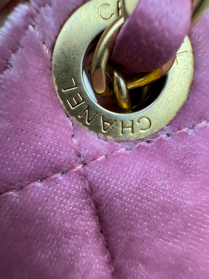 CHANEL 天貓精靈 乾燥玫瑰粉絲絨