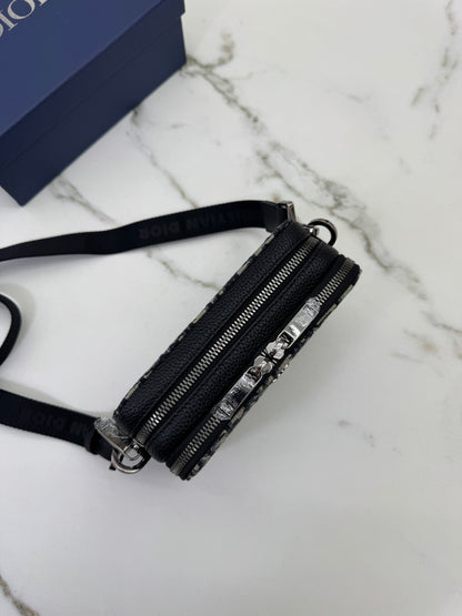 DIOR Zipped Pouch with Strap