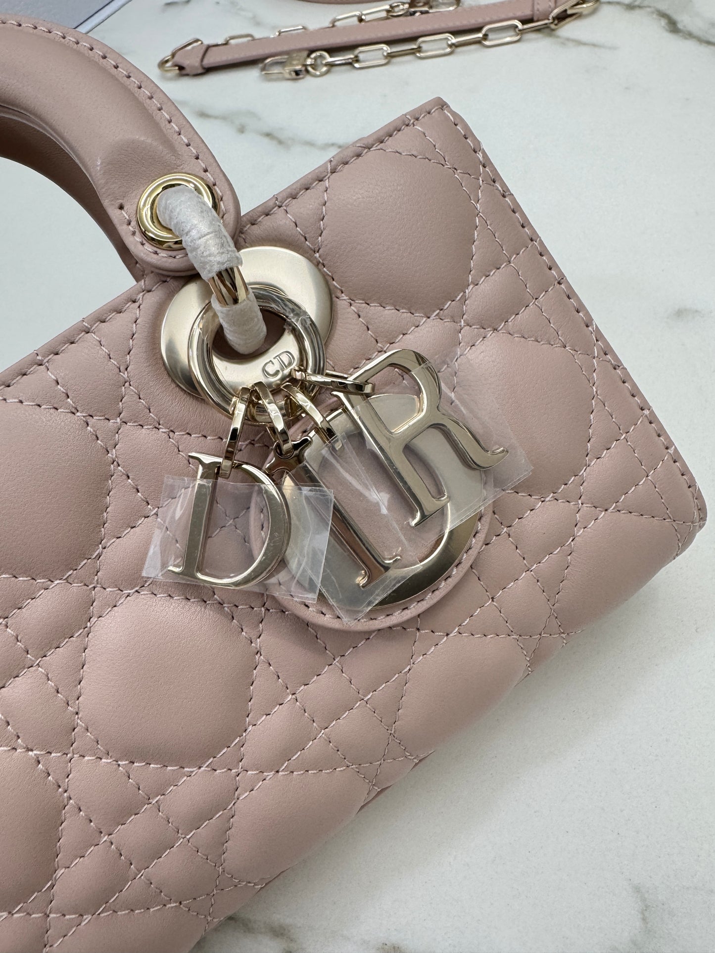 DIOR D-joy Small 胭脂粉 Powder Pink