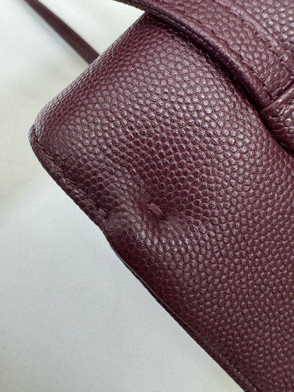 CHANEL Preppy Coco Small 酒紅色