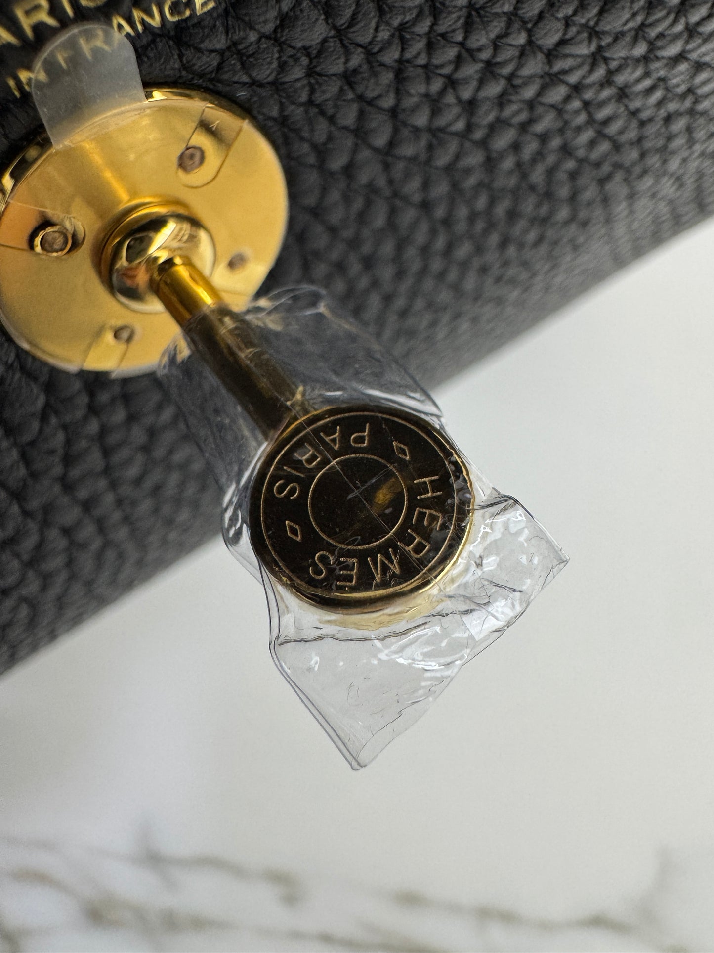 HERMES Mini Lindy I 黑色 Noir GHW