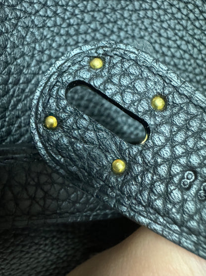 HERMES Lindy26 黑色金扣 TC