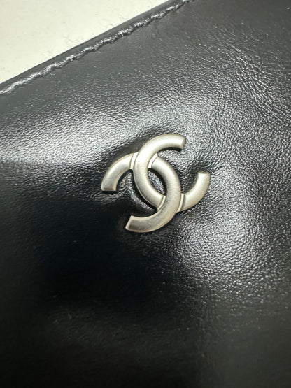 CHANEL 22bag 中號 黑銀 Medium