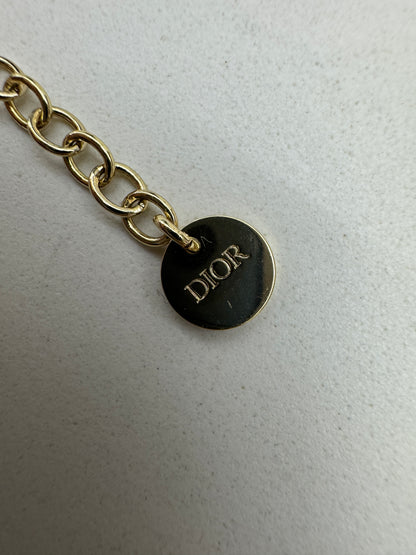 DIOR 蝴蝶結珍珠項鏈