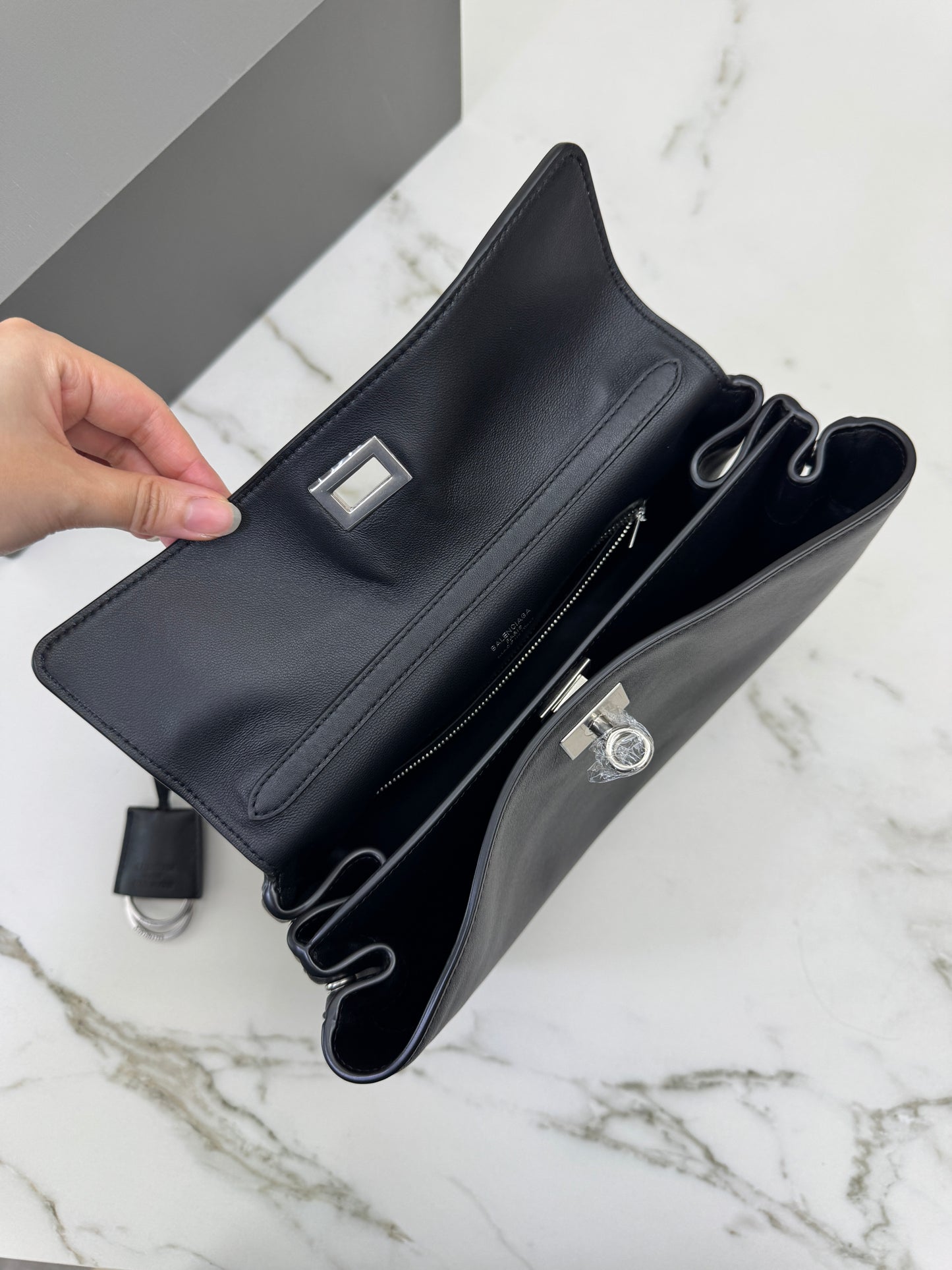 BALENCIAGA Rodeo 黑銀 Small