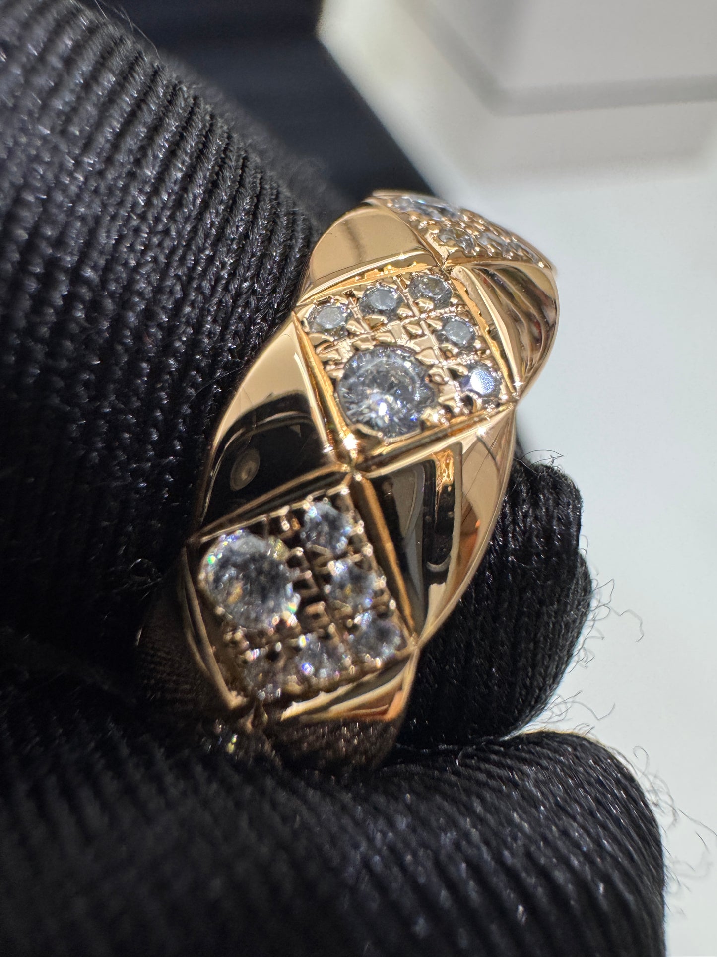 CHANEL Coco Crush Ring 米金色 Beige Gold