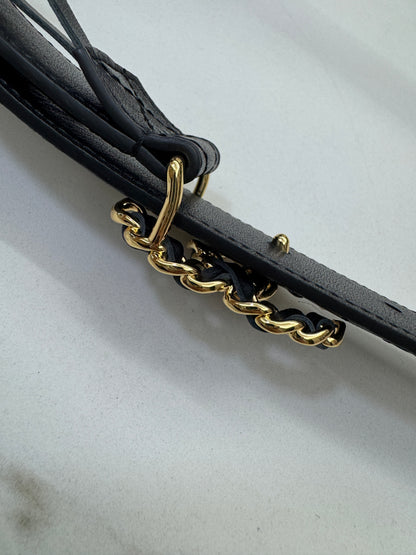 CHANEL 穿皮鏈金扣皮帶