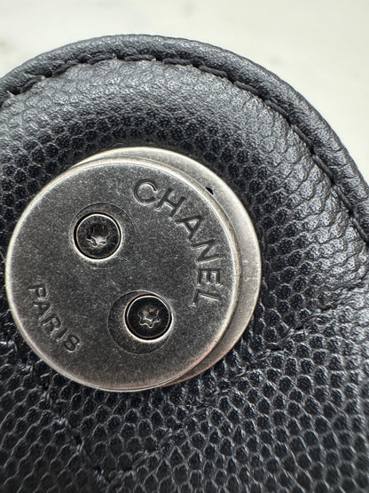 CHANEL Mini 25Bag 黑銀