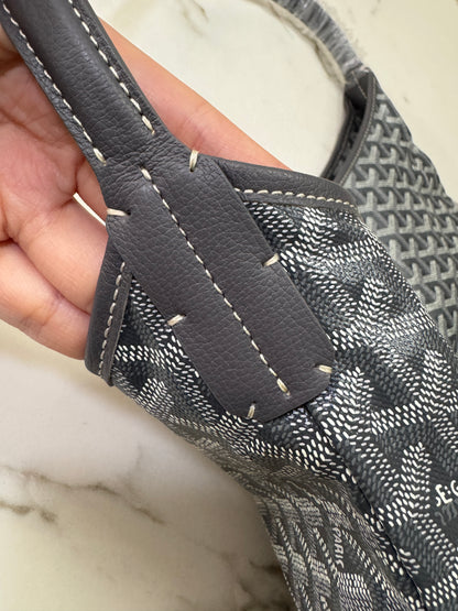 GOYARD Hobo 灰色 粉紅色小愛心版