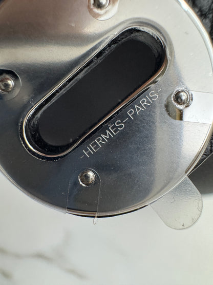 HERMES Lindy30 黑銀 TC Noir PHW