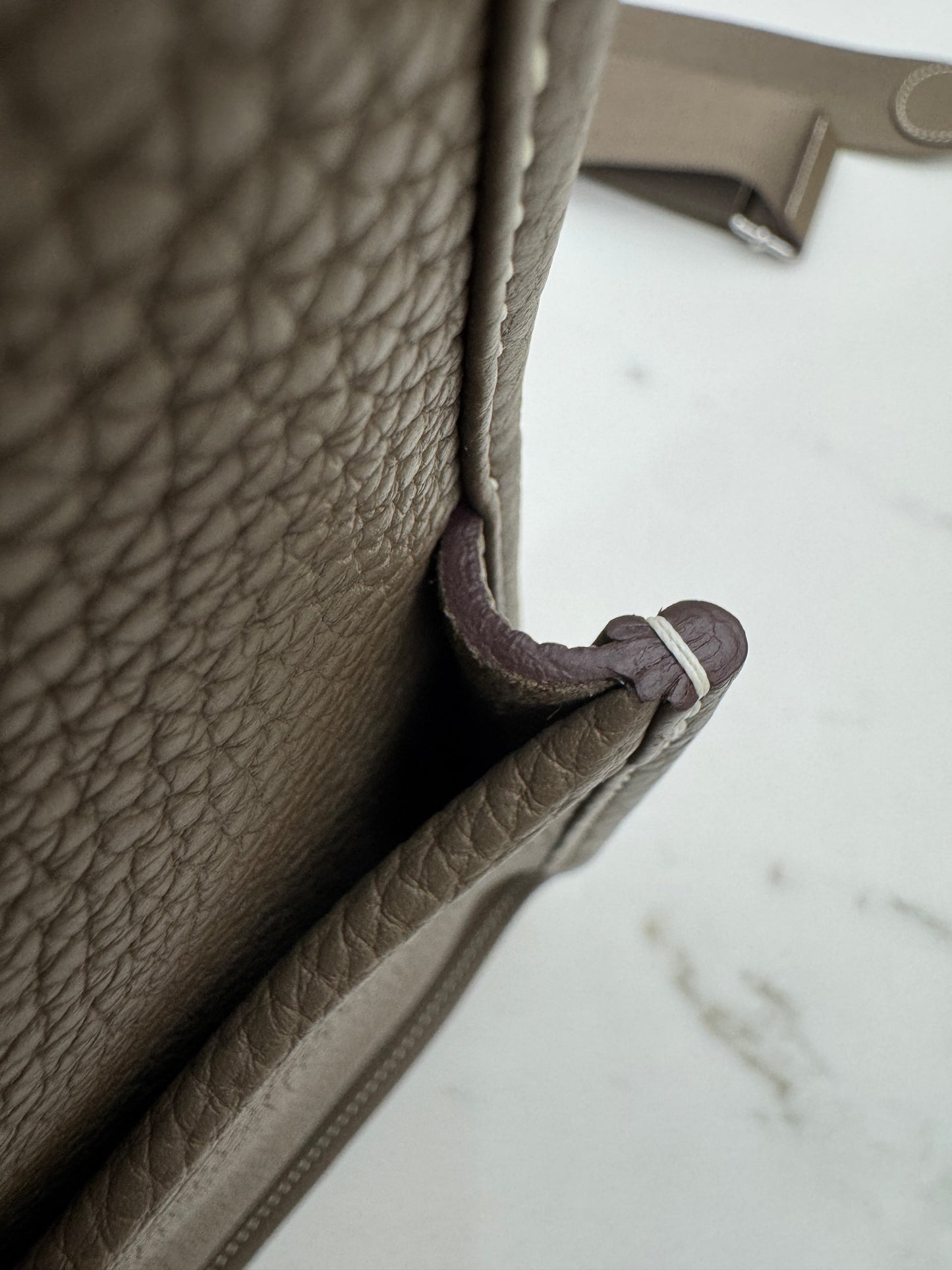 HERMES Evelyne 29 大象灰銀扣