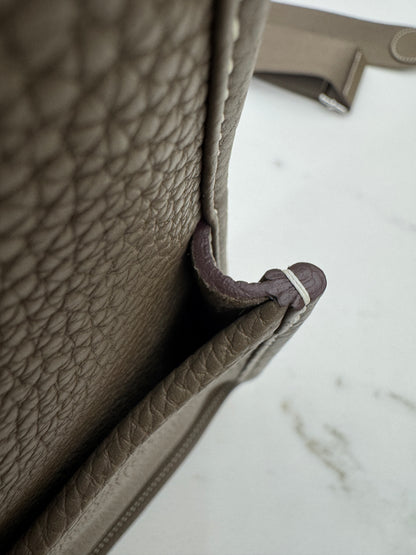 HERMES Evelyne 29 大象灰銀扣