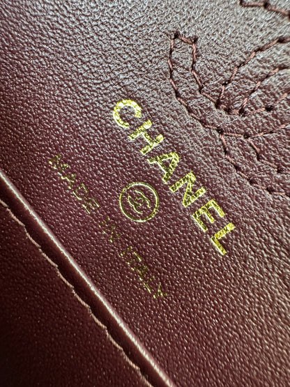 CHANEL 迷你CF包掛 黑色