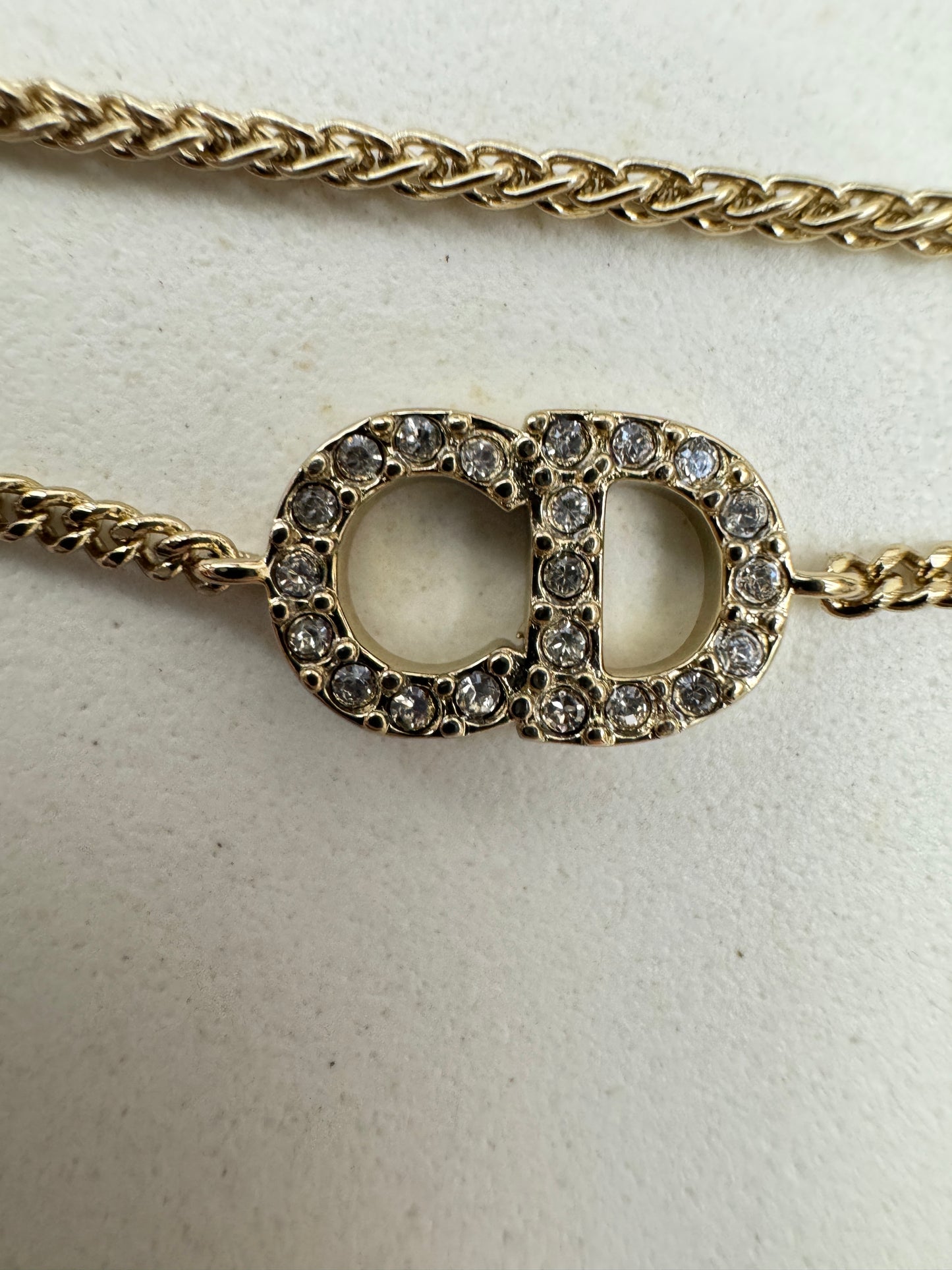DIOR 暗金色三層手鏈 Bracelet