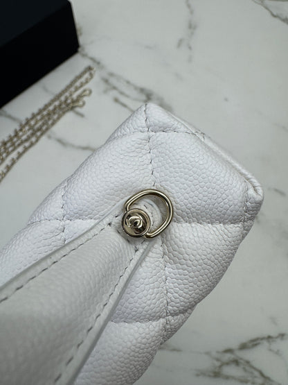 CHANEL 25C LP盒子包 白色 Vanity