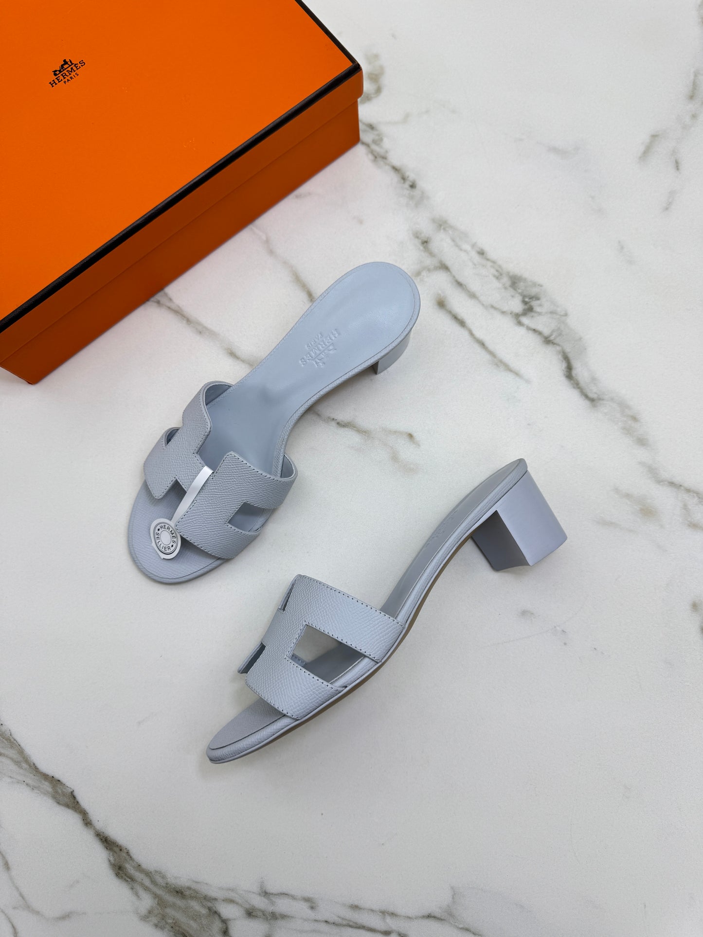 HERMES Oasis 冰川藍 Epsom Bleu Glacier