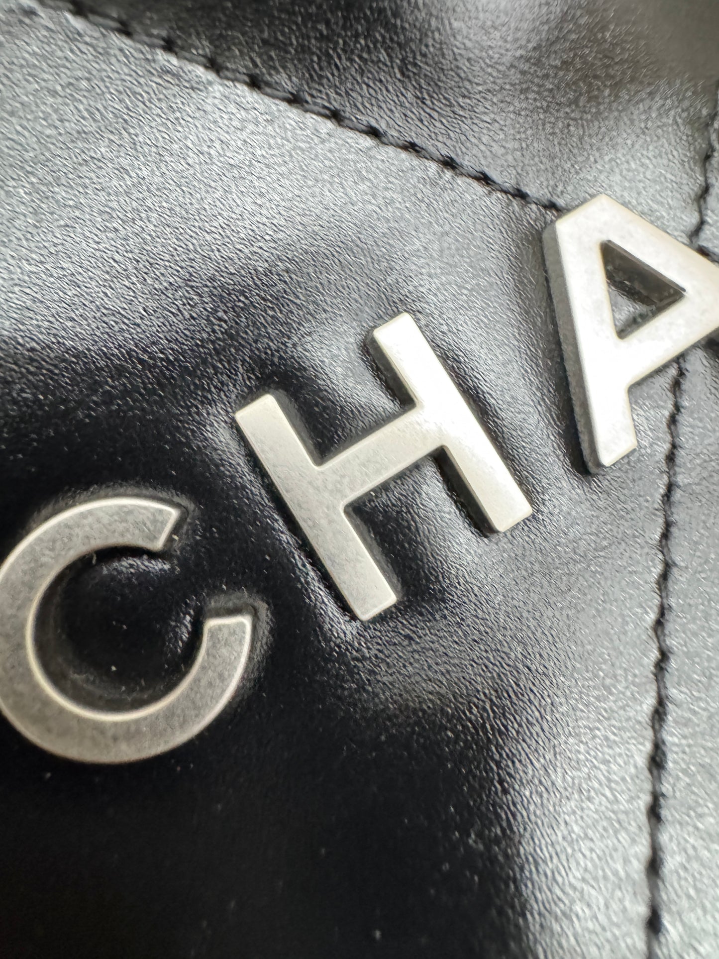 CHANEL 22Bag Backpack 黑銀 Black PHW