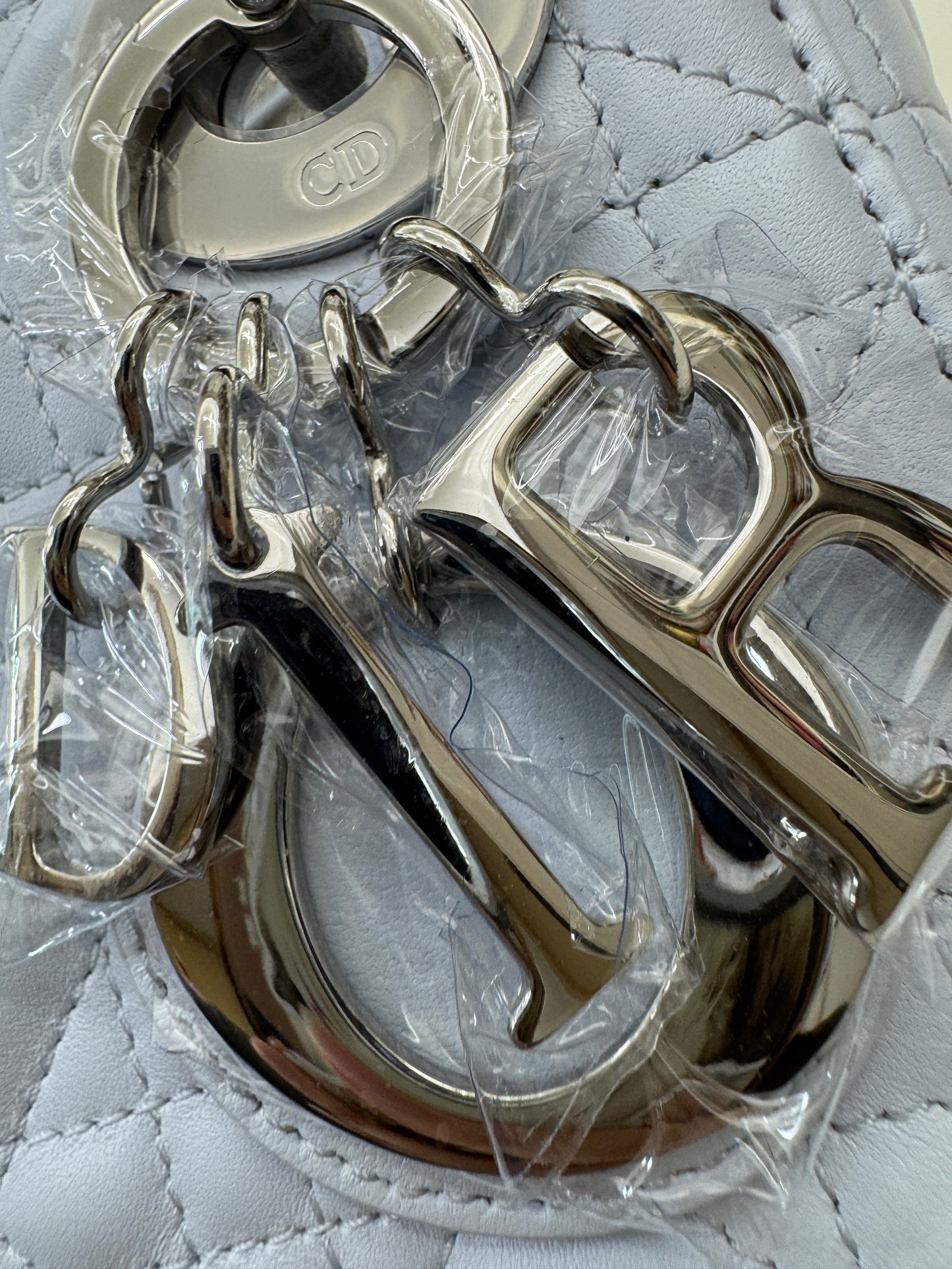 DIOR Mini Lady Dior Shirt Blue