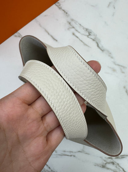 HERMES Picotin 18 奶昔白金扣 Craie GHW