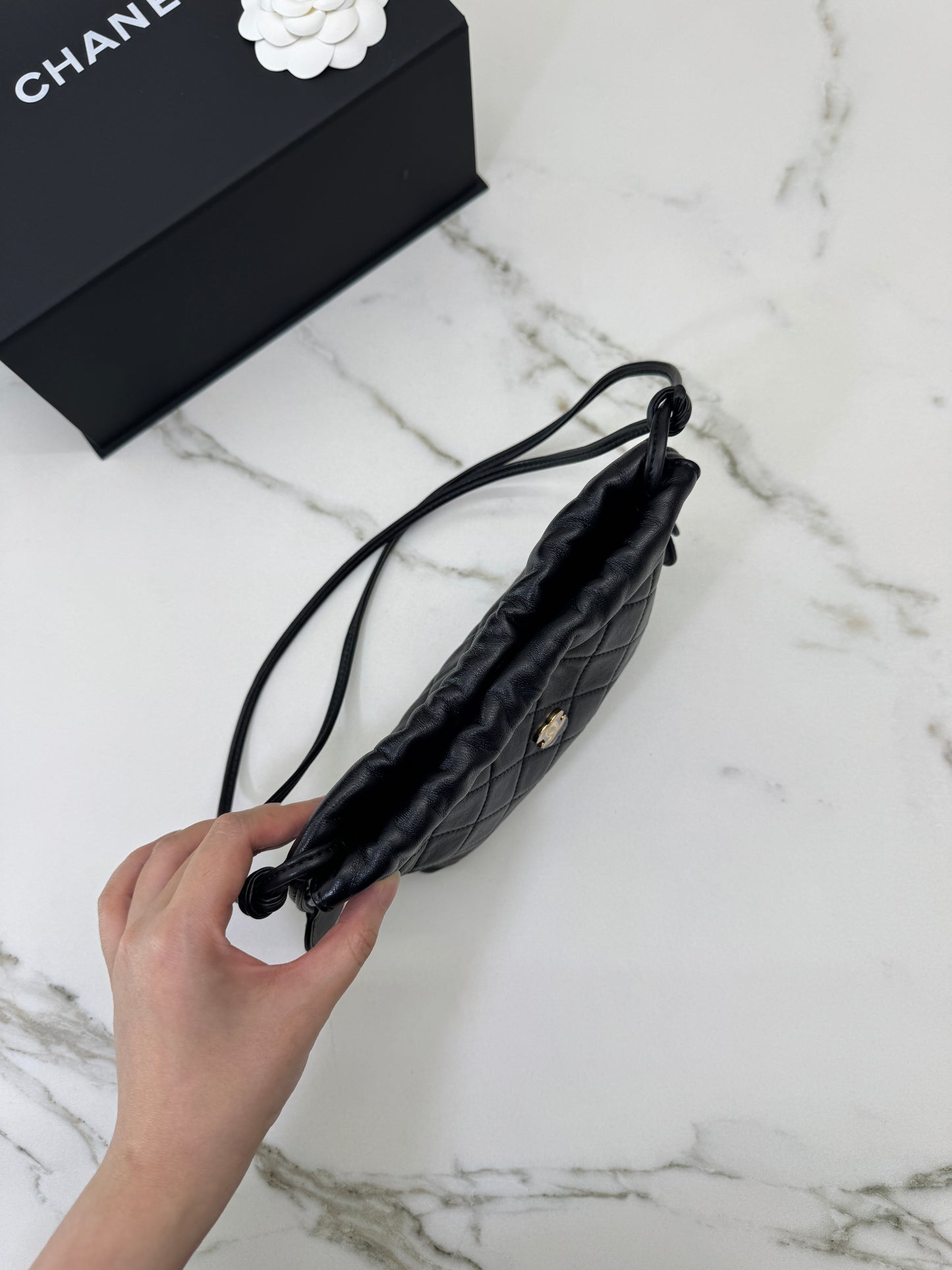 CHANEL 26S 抽繩福袋 Mini