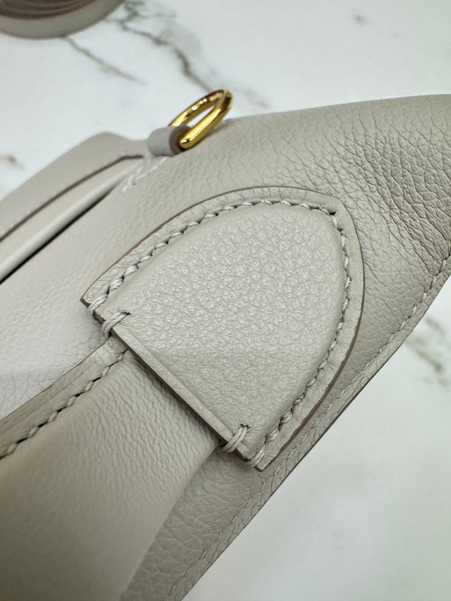 HERMES Mini 2424 冰川白金扣 Evercolor