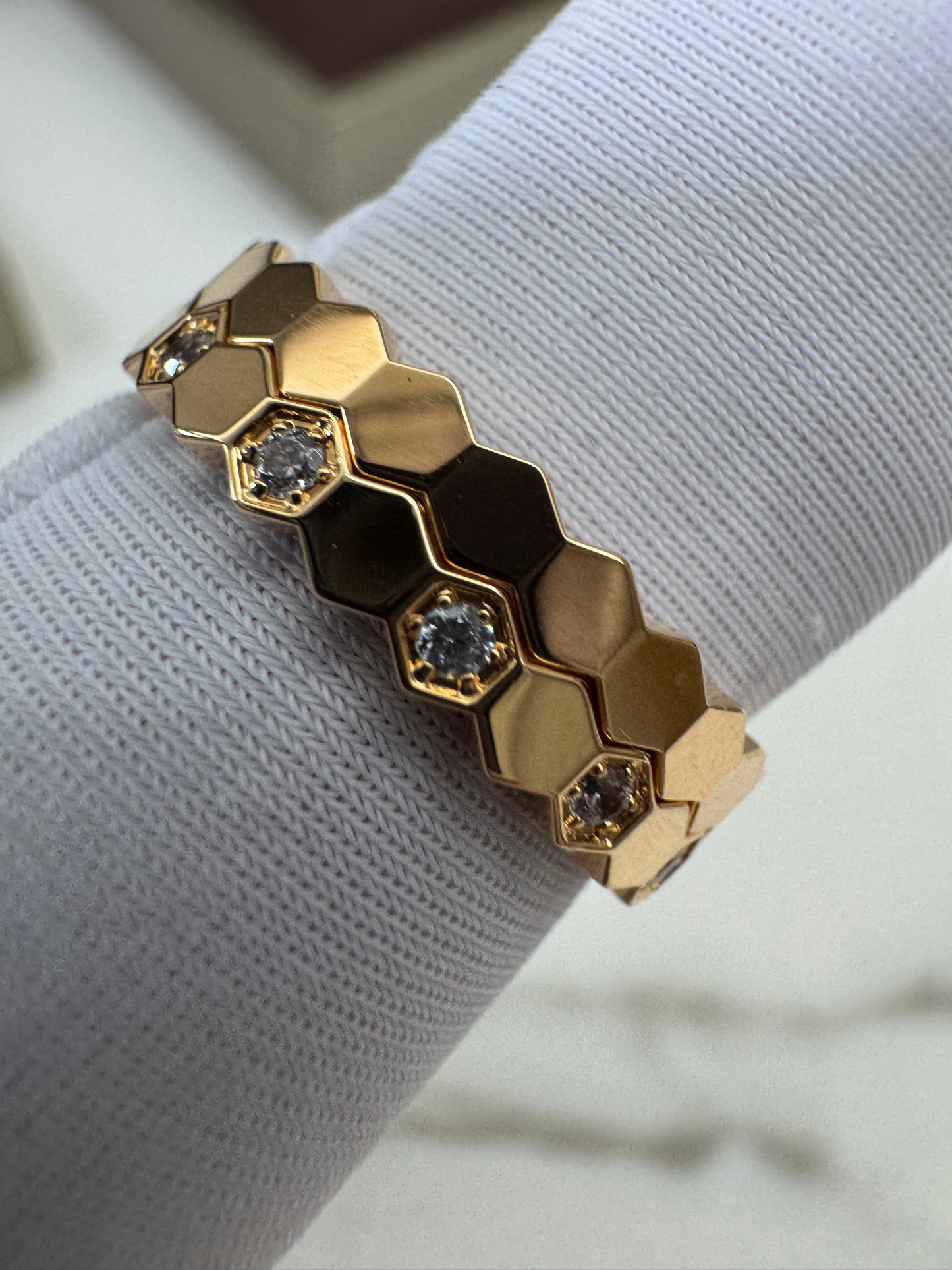 CHAUMET Bee My Love 玫瑰金戒指 半鑽/無鑽