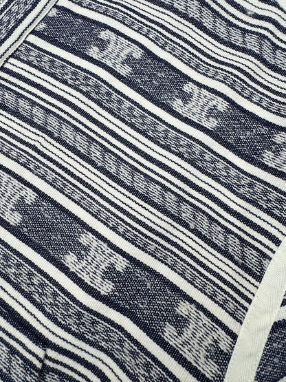 CElLINE 凱旋門Logo橫紋外套