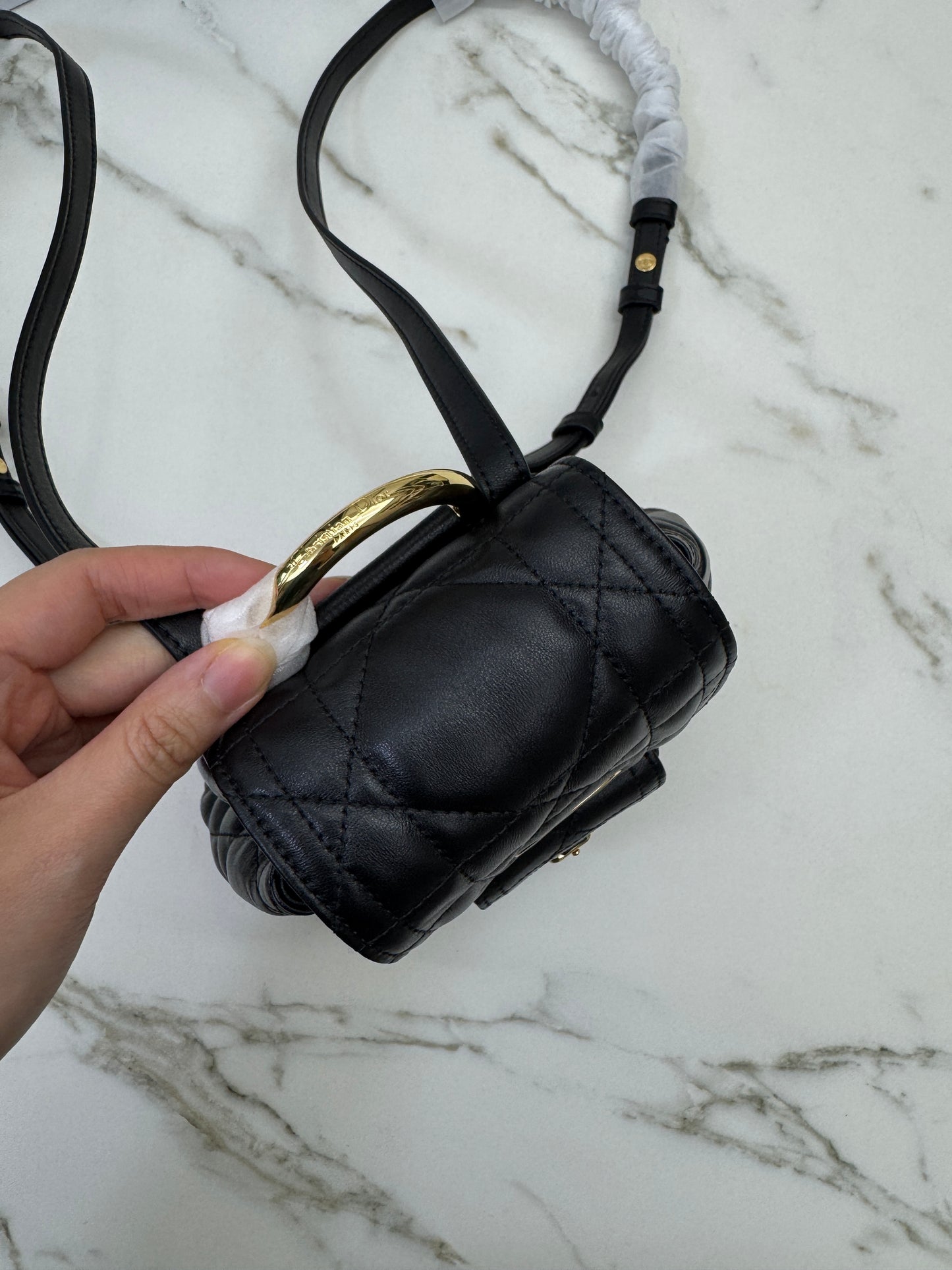 DIOR Caro Backpack Small